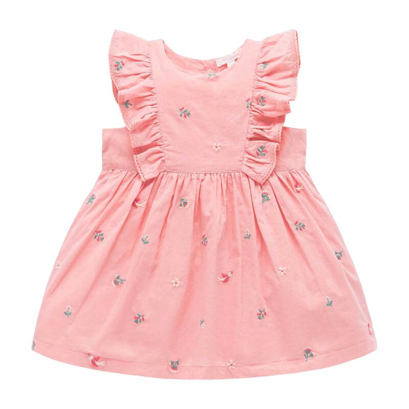 Purebaby Broderie Dress image number 0